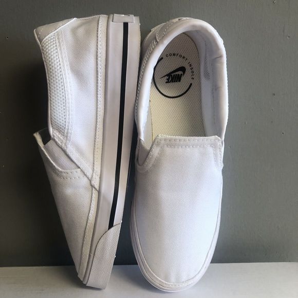 Nike Womens Court Legacy CW6540-100 White Casual Shoes Sneakers Size 6.5 Flats - Picture 5 of 16